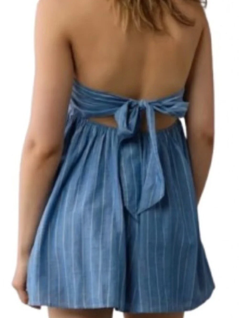 NWT American Eagle Strapless Romper - Picture 2 of 6